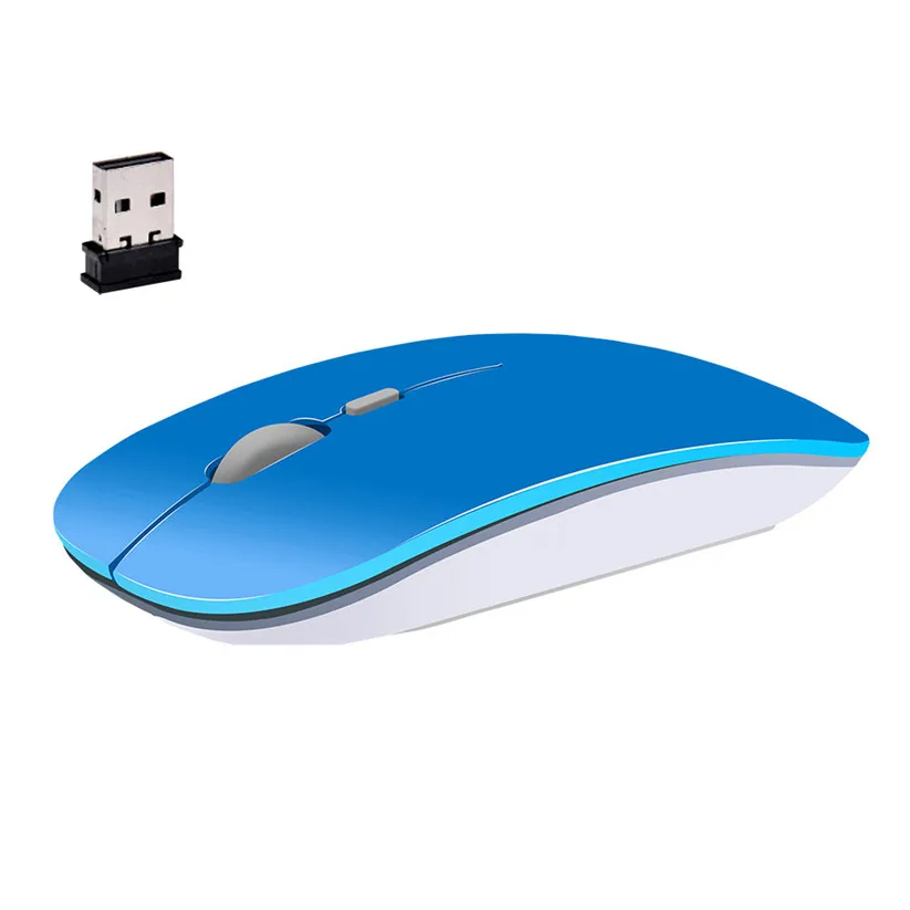 Mosunx мышь 2 4 ГГц Бесшумная USB беспроводная 1600 dpi оптическая профессиональная