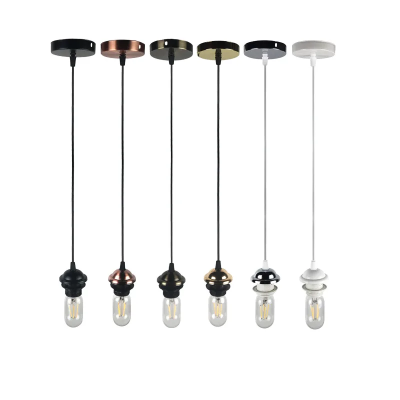 

Modern E27 Pendant Lights LED Multicolor Hanging pendant Lamps for Restaurant/Living Room/Bar Lamparas Home Decoration Lighting