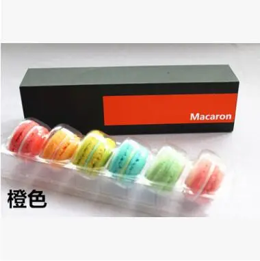 Новые роскошные коробки для макарон 23,5*6*4,9 см Пищевая крафт-бумага упаковочная коробка для макарон упаковка для печенья конфеты печенье