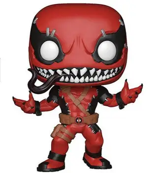 

NEW hot 10cm Deadpool venom Super hero Avengers action figure collection toys Christmas gift with box