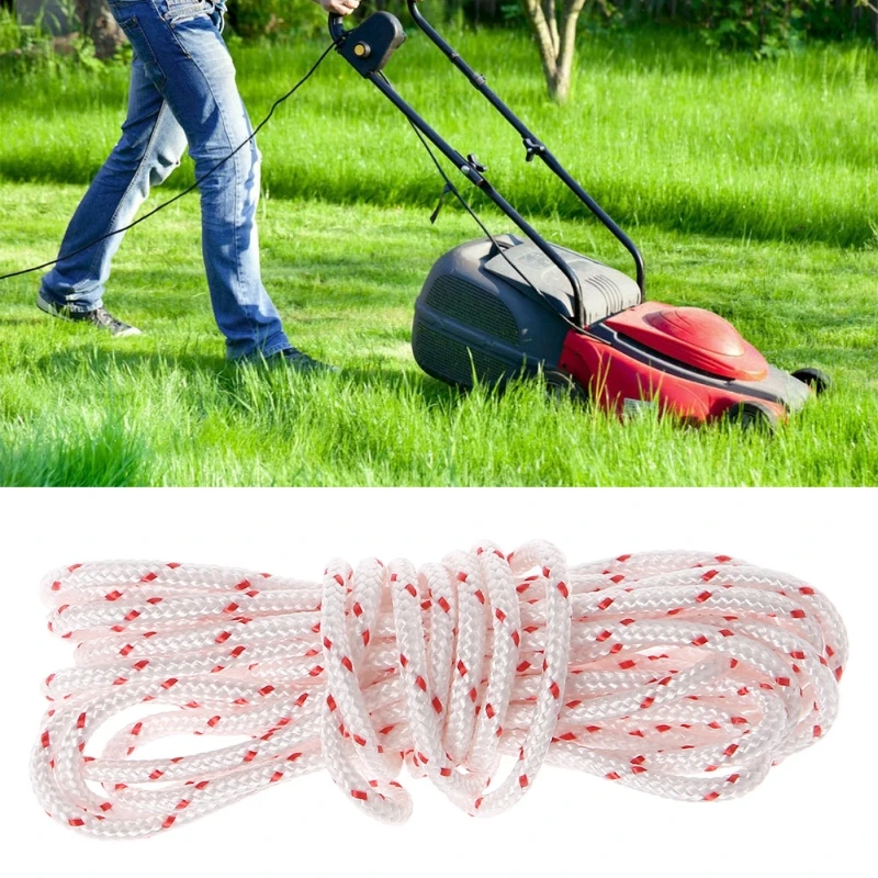 

3 Meters x 3.5mm Pull Starter Cord Rope For Strimmer Chainsaw Lawnmower Engine