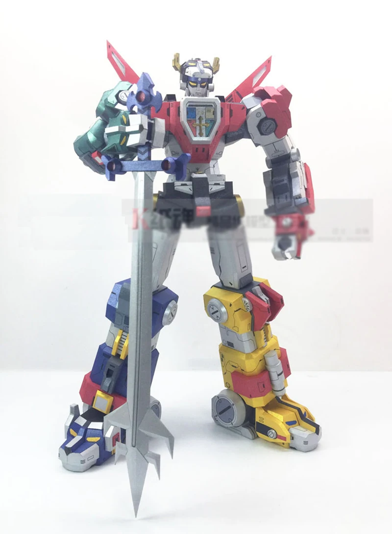 Super Alloy Lion Voltron Soul Beast King Golion Transformation Robot Paper  Model Action Figure Collection Toy - Action Figures - AliExpress