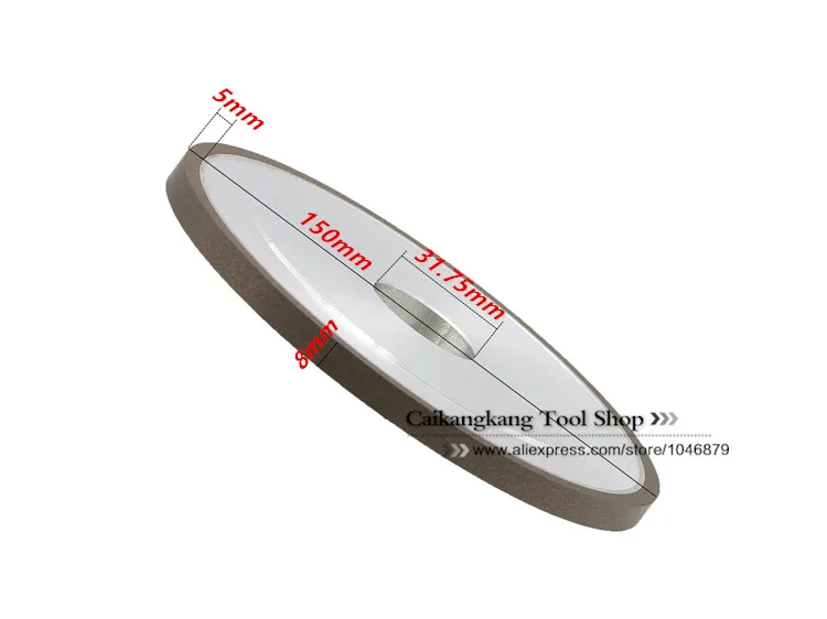 150*31,75*5*8 мм. Алмазное шлифовальное колесо. Щелевые целей. Абразивный круг на полимерной связке. Шлифовального круга