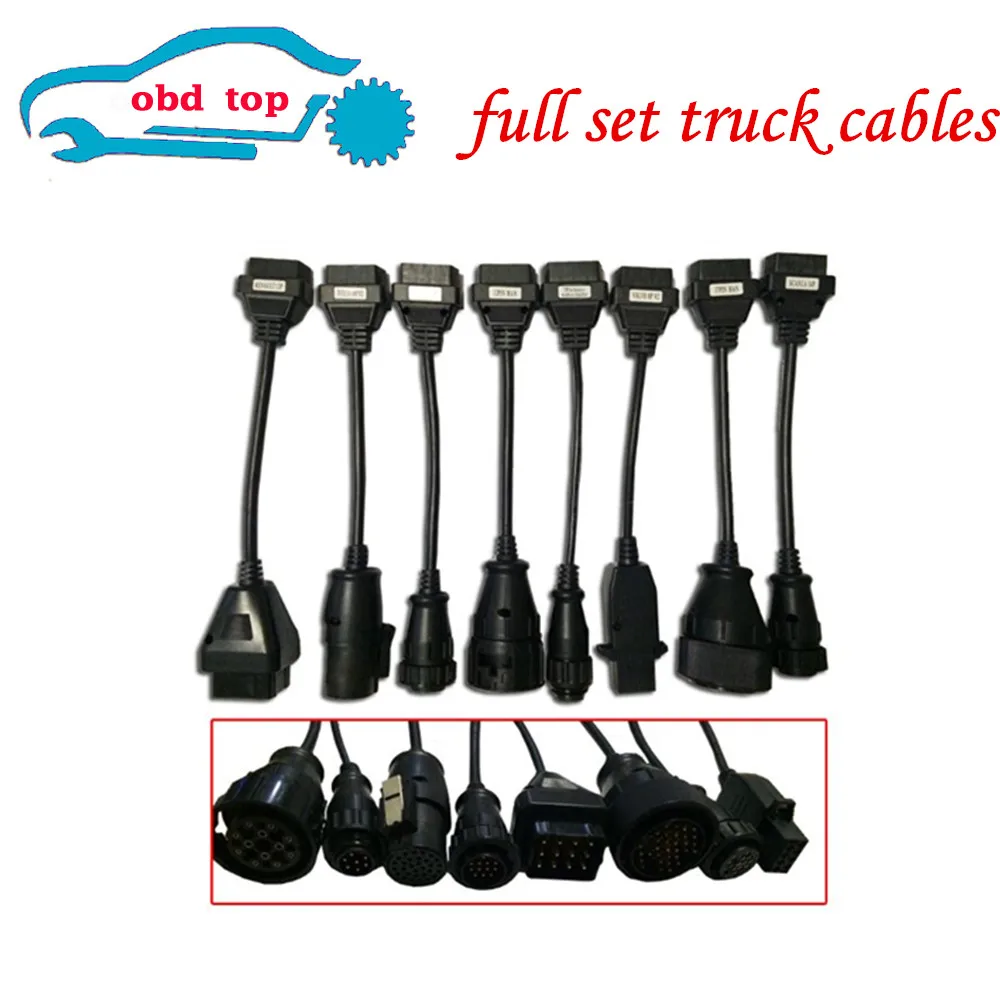 Prix pour Ensemble complet câbles pour voitures et camions tcs cdp pro câbles (8 voiture câbles + 8 camions câbles) bateau libre Prix pour Ensemble complet câbles pour voitures et camions tcs cdp pro câbles (8 voiture câbles + 8 camions câbles) bateau libre