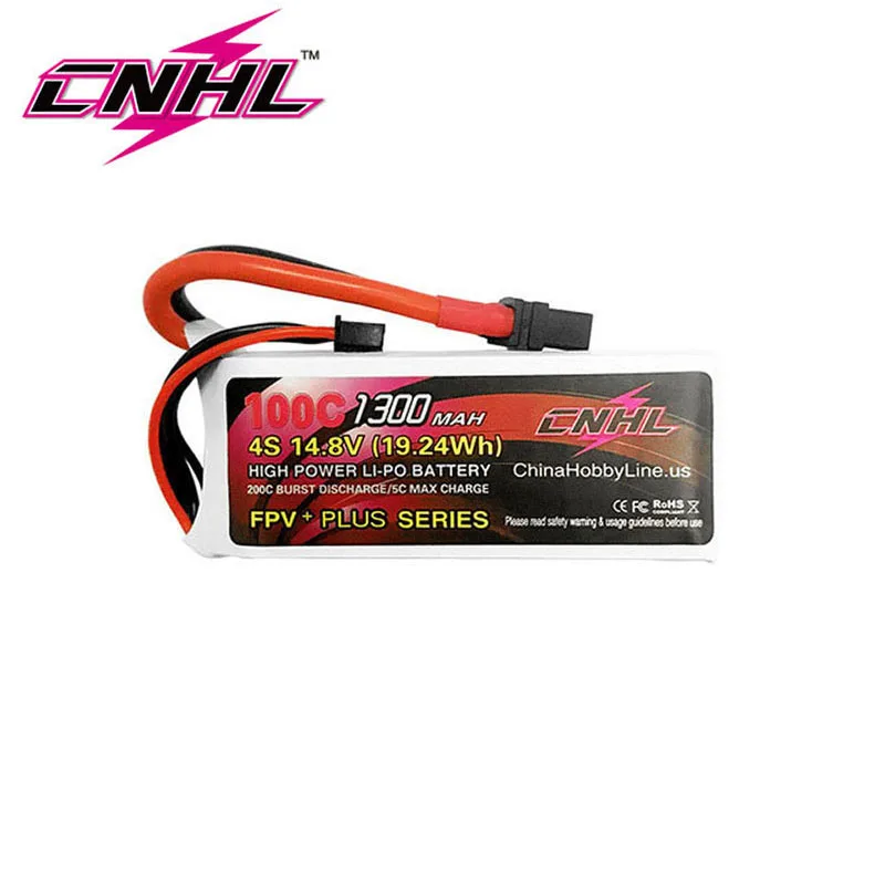 2 шт CNHL G+ PLUS 1300mAh 4S 14,8 V 100C Lipo батарея