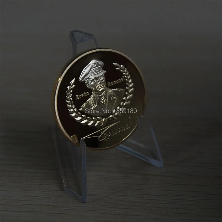 Deutsche Wehrmacht Commander General Erwin Rommel coin (2).jpg