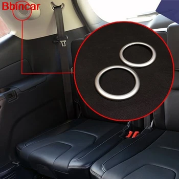 

Bbincar 2pcs ABS Chrome Rear Tail Back Seat Speaker Audio Player Acoustics Ring Trim Cover For Ford Edge 2015