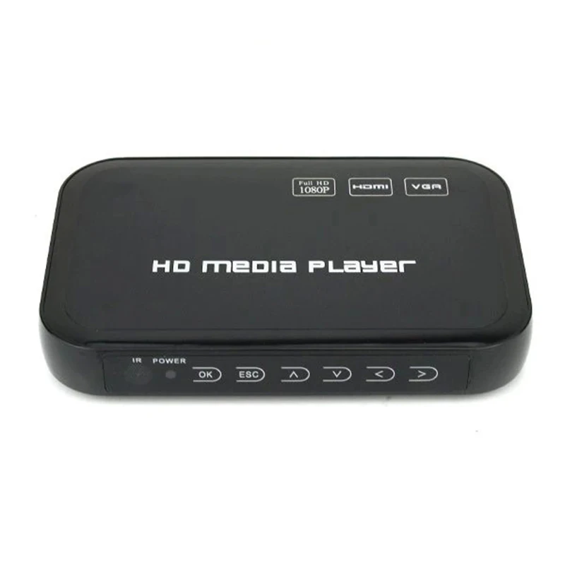 2019 Новый медиаплеер Full HD 1080P Mini Autoplay 1080p SD/U диск HDMI VGA в розничной упаковке|vga media