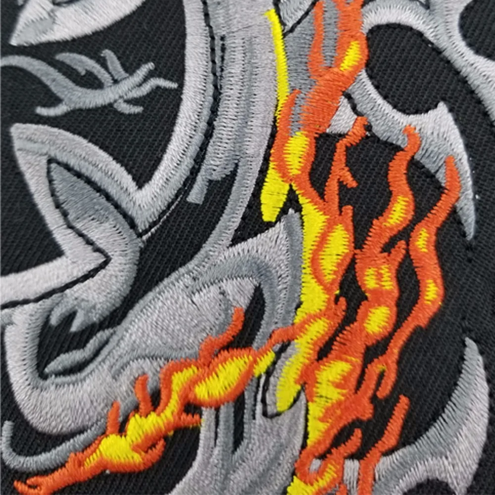FULL BACKING PATCH custom free shipping motorcycle biker embroidered iron-on patch for jacket and vest (3)