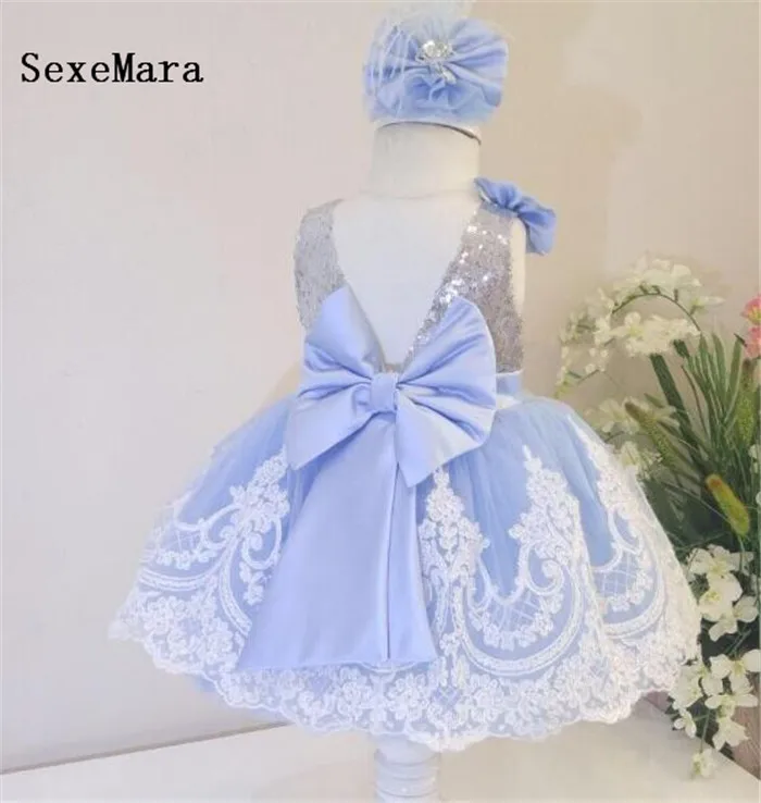 white first birthday dress