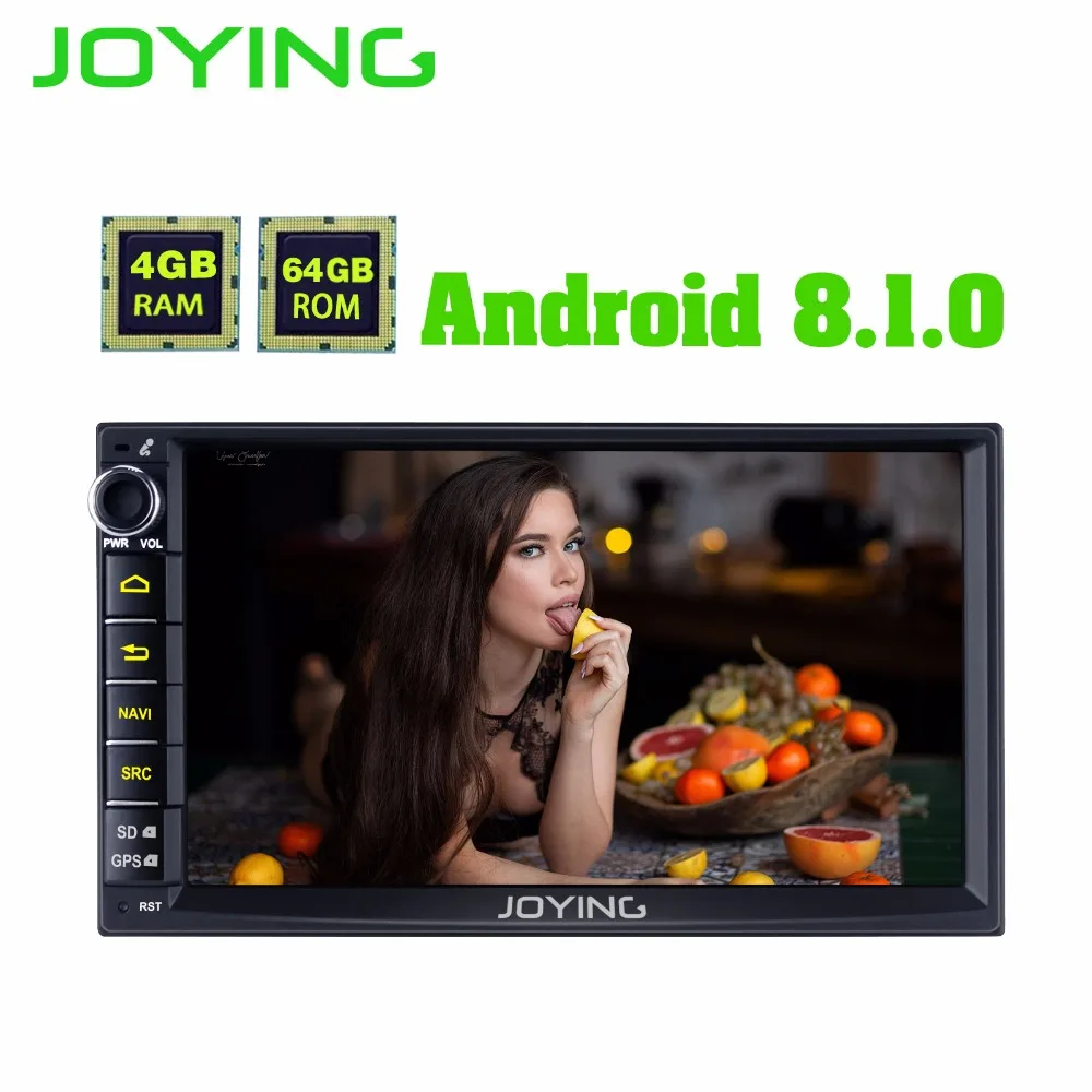 Nuevo Producto doble 2Din 4 GB + 64 GB unidad Android coche Universal Radio Multimedia estéreo No DVD de música reproductor con construido en DSP