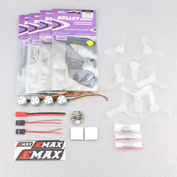 

EMAX RS 1104 Motors 5250KV + 6A ESC 2345 CW CCW Propeller F3 FC Flight Control For FPV 65-85mm Frame Quad Power Set DIY