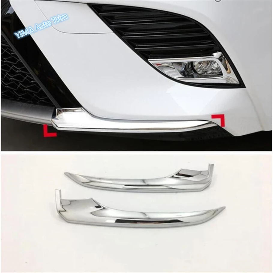 Lapetus Car Styling Front Bumper Bottom Corner Protector Cover Trim 2