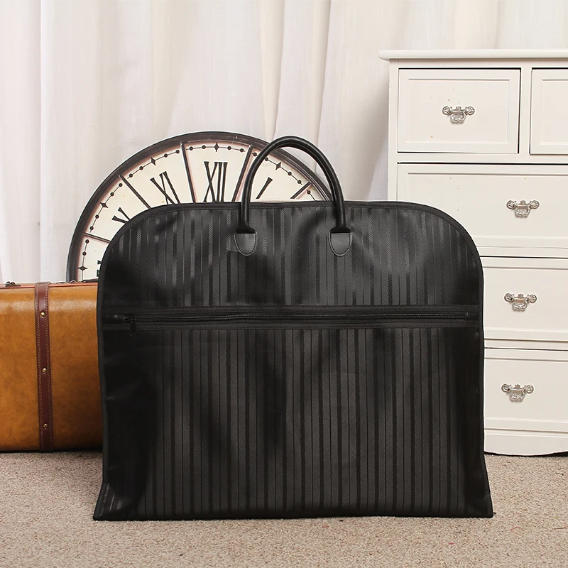 Waterproof Oxford Business Men Suit Storage Bag Portable Folding Coat