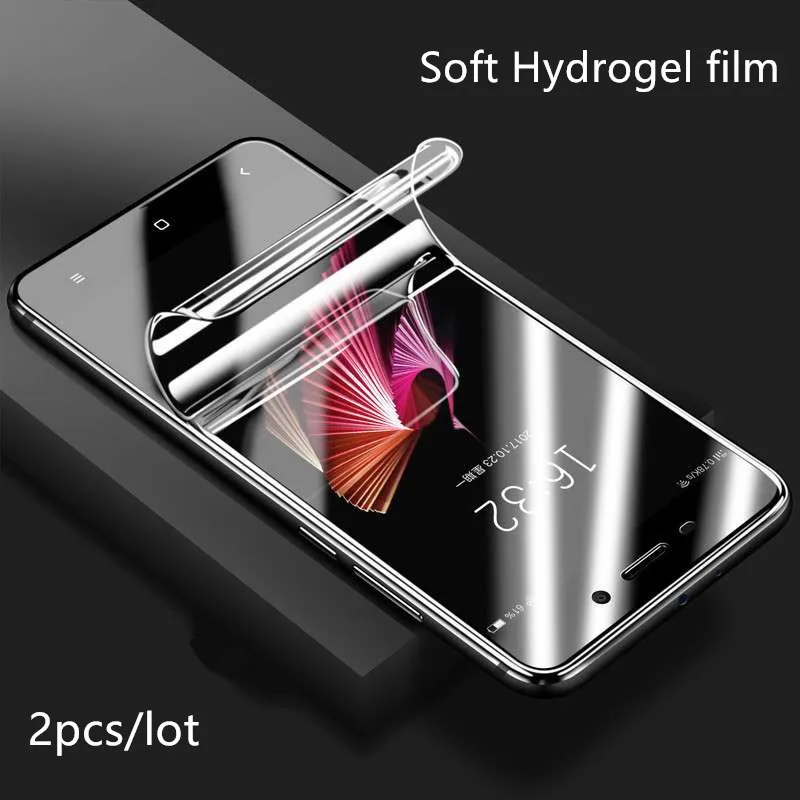 Full Cover Screen Protector For Huawei P10plus P10 Hydrogel Film Protective 2pcs/lot | Мобильные телефоны и аксессуары