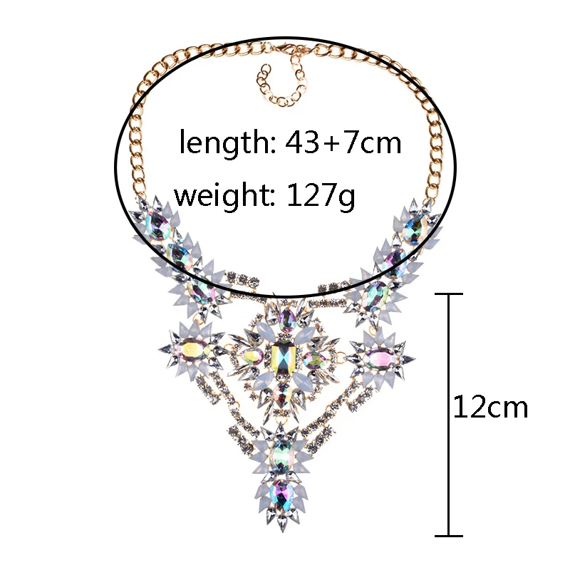 Бохо, этническое ожерелье с длинной подвеской, для женщин, кристалл, массивные, вечерние, воротник, на заказ, ювелирные изделия, Femme Bijoux для женщин, вечерние
