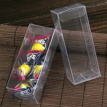 50 шт 3*3*12 см ПВХ пластиковые коробки для конфет/упаковочные коробки/Пользовательский логотип/ гарантия/Свадьба для мероприятий и вечеринок