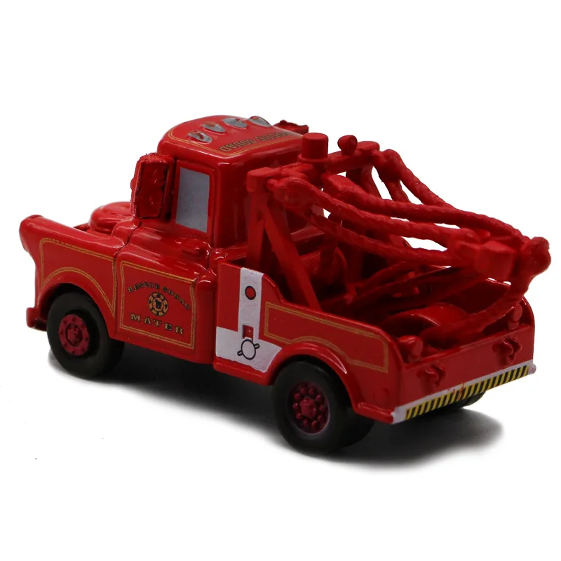 Disney Pixar Cars 2 Red Mater пожарная машина спасательный отряд из сплава металла литой под давлением игрушечный автомобиль модель для детей 1:55 новые брендовые игрушки