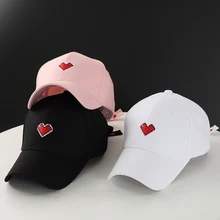 Ulzzang шикарная Женская кепка Kawaii Сердце Регулируемая остроконечная шляпа от солнца Harajuku милый стиль для девочек-подростков