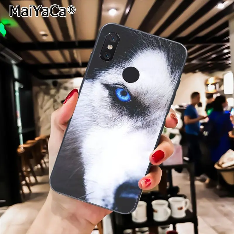 MaiYaCa породы Хаски; милый щенок собака чехол для телефона для Xiaomi Redmi8 4X 6A S2 7A 6A Redmi 5 5Plus Note5 7 Note8Pro - Цвет: A16