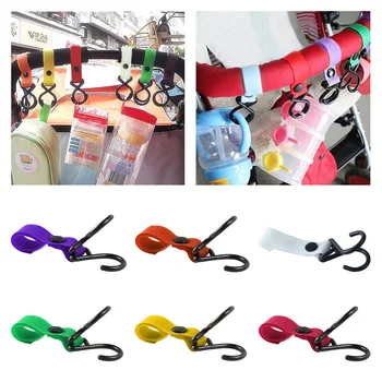 

1PC 0-24 Months Baby Simple Colorful Rattles Hook Toys 97003-97008