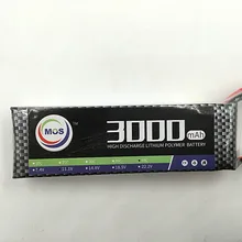 MOS 3S lipo battery 11 1v 3000mAh 35C For rc airplane free shipping