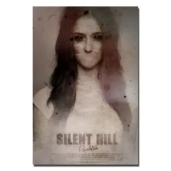 

1969A Silent Hill Dark Evil Head Homecoming TV Game-Wall Sticker Silk Poster Light Canvas Decoration