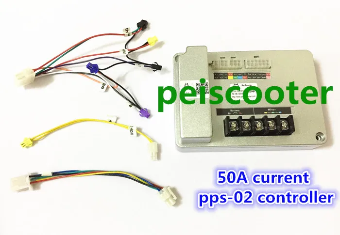 

50A intelligent brushless dc motor controller which can be programmed by our software for bike and scooter pps-02