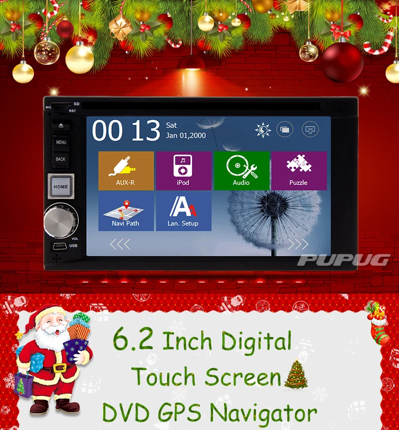 Best SD MP4 2 din Auto Accessory EQ Radio Autoradio GPS Stereo Map Car DVD Player FM AM Steering Wheel Video Touchscreen 4