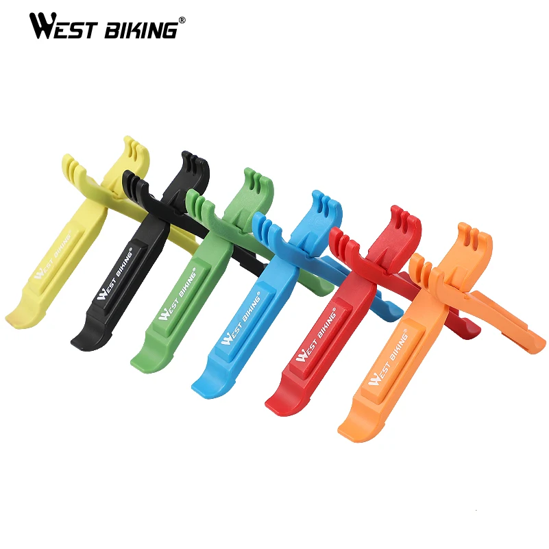 

WEST BIKING 2Pcs Tire Tyre Lever Ultralight Cycling Bike Bicycle Repair Tools Tyre Spoon Chain Demolition Pliers Wheel Tire Tool