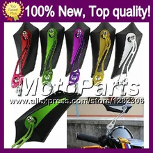 Chrome Rear view side Mirrors For KAWASAKI NINJA ZX-7R 96-03 ZX 7 R ZX 7R ZX7R 1996 1997 1998 1999 ZX750 Rearview Side Mirror
