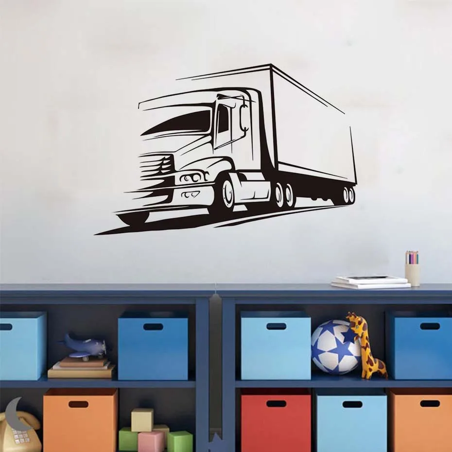 Buy Big Truck Wall Stickers Waterproof Art Vinyl Decal