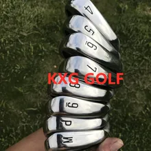 Горячая клюшки для гольфа KXG AP1 718 кованые утюги(для детей 4, 5, 6, 7, 8, 9, P W) 8 шт./компл. монитор измеряет динамическое золото S300 стальной вал