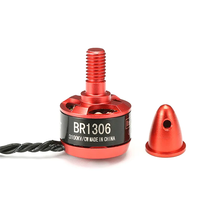 Новые 4 шт. Racerstar гоночный Edition 1306 BR1306 3100KV 1-2S бесщеточный двигатель CW/CCW для 150 180 200 RC модель