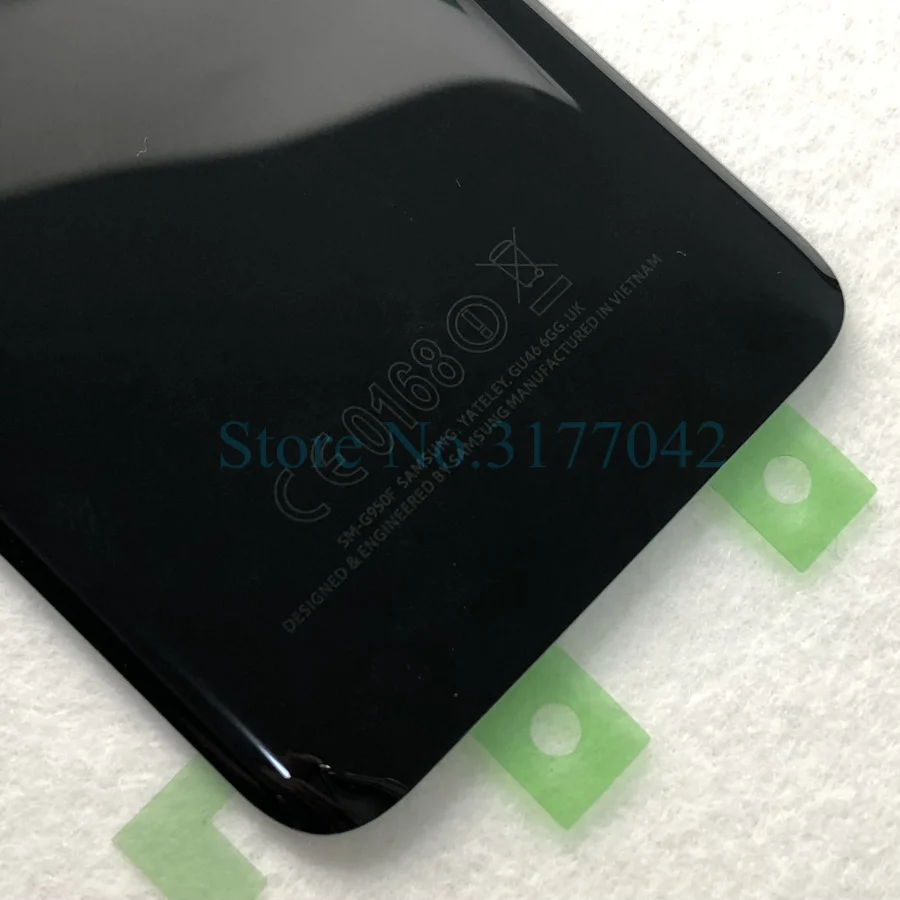 Задняя крышка аккумулятора samsung для samsung Galaxy S8 g950 SM-G950F G950FD S8 Plus S8+ G955 SM-G955F G955FD задняя крышка из стекла