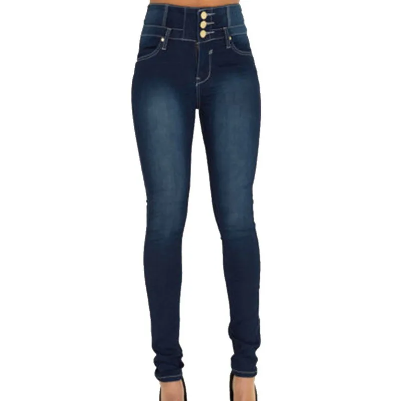 

Jeans For Women Black Jeans High Waist Jeans Woman High Elastic Plus Size Stretch Jeans Female Washed Denim Skinny Pencil Pants