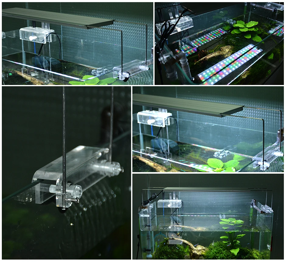 Chihiros RGB серия водная Светодиодная лампа для роста растений стиль ada аквариум рассвет закат timmer S2 Pro контроллер воды завод аквариум