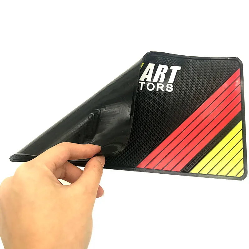 

car accessories slip-resistant pad Car Logo Anti-Slip Mat pad non slip Mat For RALLIART Mitsubishi ASX Lancer Pajero Outlander