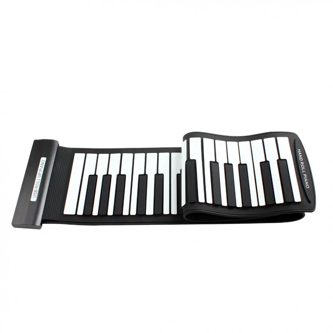 KONIX MD61 раза электронный орган Улучшенный Roll Up пианино с мягким ходом клавиш(61 Ключи Профессиональный миди клавиатуры