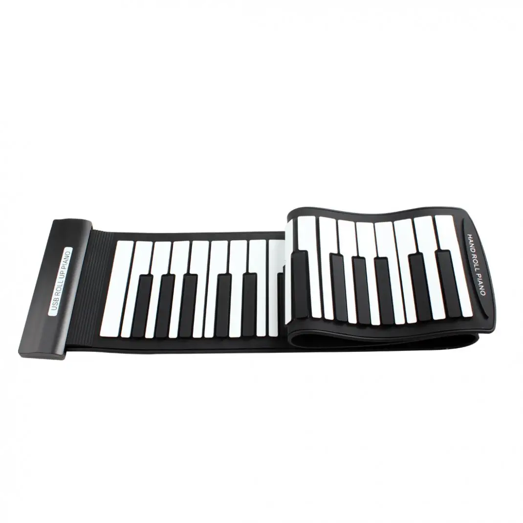 Профессиональная MIDI клавиатура KONIX MD61 портативная Модная Складная электронная с