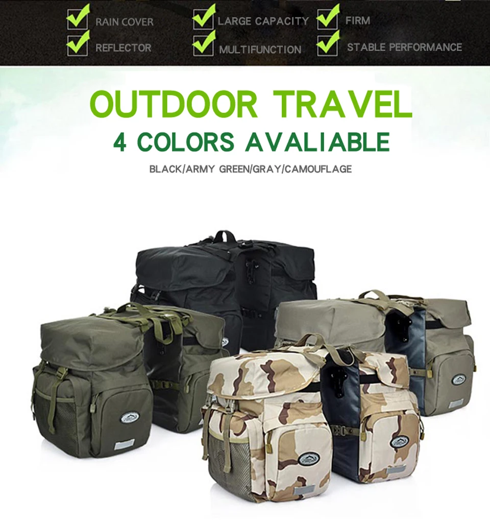 Flash Deal LOCALLION Retro Canvas Bicycle Carrier Bag 50L Rear Rack Trunk Bike Luggage Back Seat Pannier Reflectivs Cycling Storage Two Bag 5 Flash Deal LOCALLION Retro Canvas Bicycle Carrier Bag 50L Rear Rack Trunk Bike Luggage Back Seat Pannier Reflectivs Cycling Storage Two Bag 5