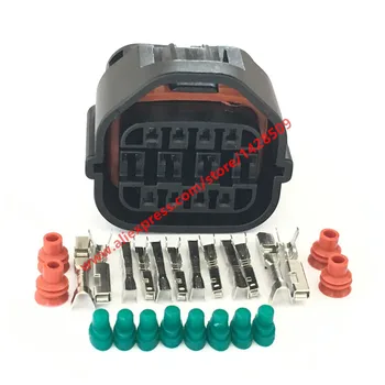 

5 Sets 12 Pin Automotive Connector Electrical Wiring Female Plug 7283-8722-30 MG640711-5