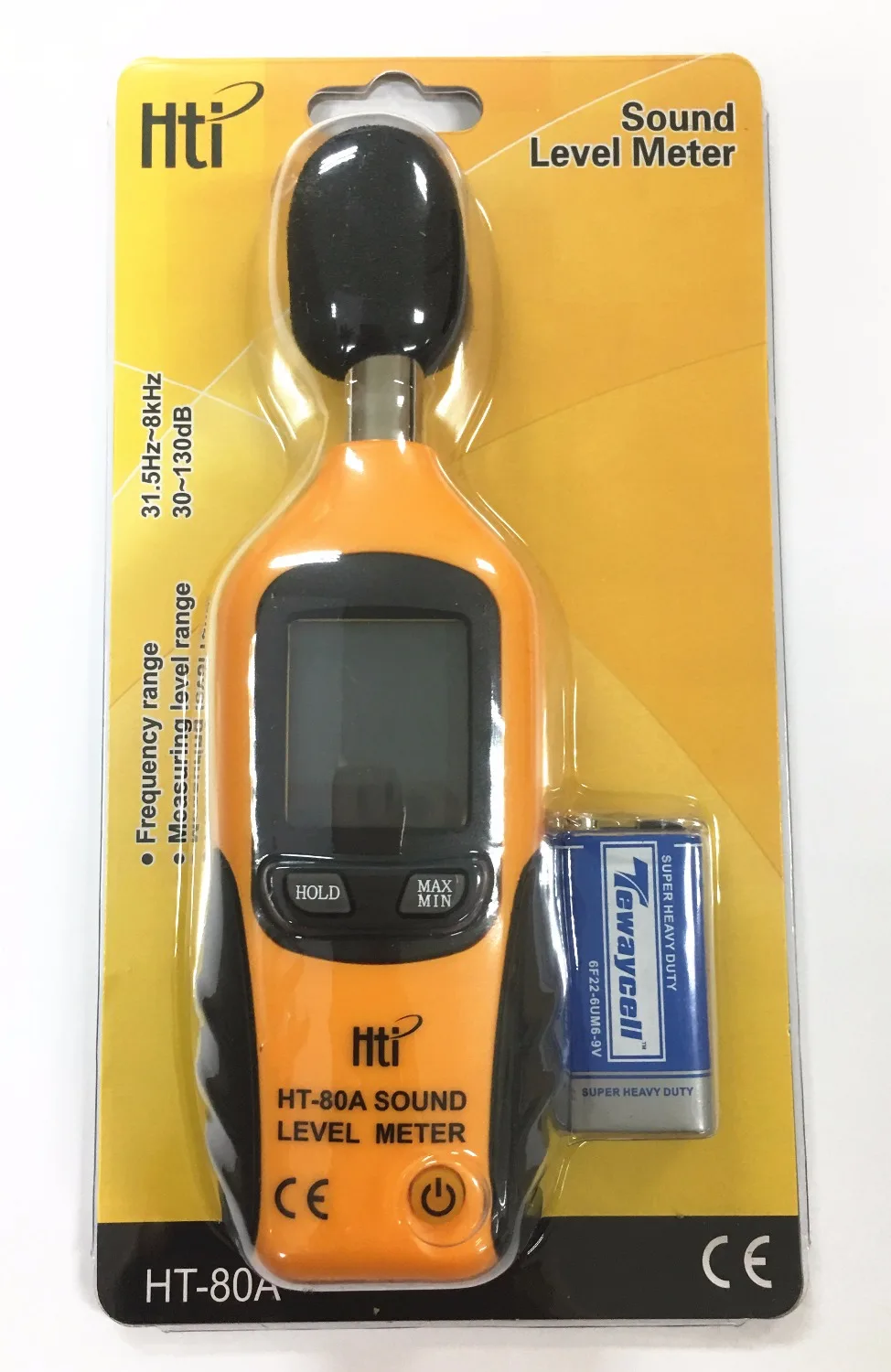HT80A Highdefinition Digital Noise Tester LCD Display Noise Device