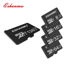 Модные Eshanmu карты памяти 64 GB 32 GB 16 GB 8 GB Micro sd Card Class10 флэш-карты памяти Microsd TF/sd карты s для планшетных ПК