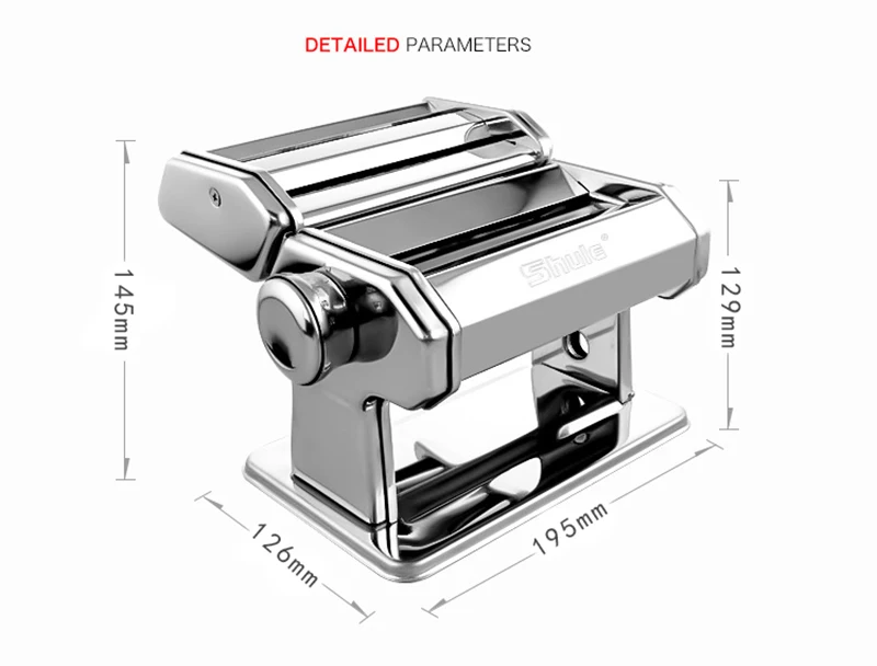 Нержавеющая сталь 2 лезвия паста делая машину руководство лапши производитель спагетти паста резак Nudeln Lasagne Tagliatelle ravoli