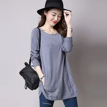 2016 Autumn Winter Long Sleeve Loose Sweater Casual Pullovers Sweater Women Plus Size Loose
