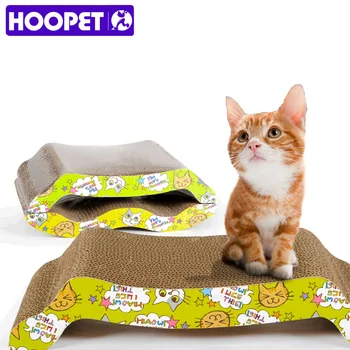 

HOOPET Cat Scratch Board Pad Scratcher Bed Mat Kitten Claws Care Interactive Toy