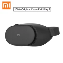 100% Original Xiaomi MI VR Play 2 Virtual Reality 3D Glasses Immersive For 4.7-5.7 inch 1080P Smart Phones For Samsung Huawei