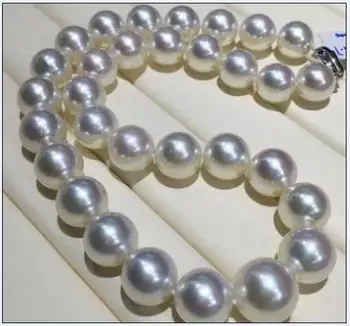 

BEAUTIFUL NEW 18"12-13MM SOUTH SEA WHITE PEARL NECKLACE