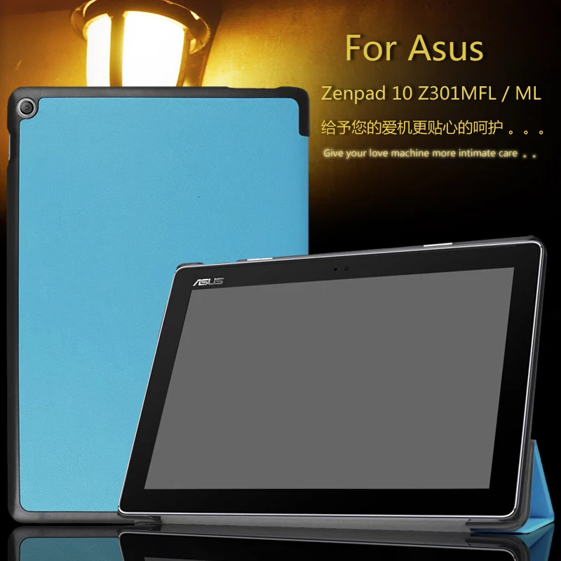 Для Asus Zenpad 10 Z300 Z300C Z300CG Z301 Z301ML Z301MFL 10,1 дюймов планшет чехол личи Кожа PU покрытие защитной оболочки